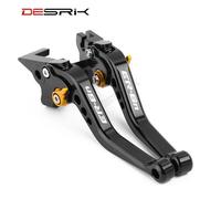 Leviers Courts D'embrayage De Frein De Moto Pour Kawasaki Ninalban650r/Er-6f/Er-6n Er6f Er6n 2009-2016 2015 2014 2013 2012 Accessoires - Type Black Gold