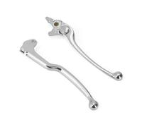 Leviers D’embrayage À Frein Avant Moto Poignées Gauche-droites Pour Suzuki GSXS GSX-S GSX-S GSX-R GSR 400 600 750 1000 Levier d'embrayage frein(Argent brillant)