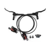 Leviers de frein à main Freins à disque hydrauliques Convient pour Shimano VTT MT200 BR BL, disques de 160 mm, étriers de vélo, pièces de cyclisme housse de poignée de frein(MT200 without rotor)