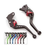 Leviers de frein à main Levier de frein et d'embrayage réglable en aluminium 3D Convient pour Hyosung GT125 Comet housse de poignée de frein(Long purple)