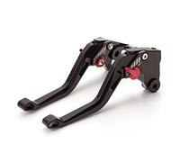 Leviers de frein d'embrayage en losange 3D compatibles avec Royal Enfield Continental GT 650, Continental GT 535, 650 Interceptor, Royal Enfield C5 et B5, 2017 sur Euro court réglage