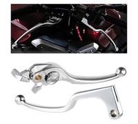 Leviers de frein et d'embrayage avant polis for moto Honda CBR-650, CB-650R, CB-650F 2014-2023, Bonne performance de freinage