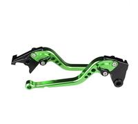 Leviers De Frein Et D'embrayage CNC Courts Longs, Poignées Moto Réglables, Pour Vespa PX Disc Modèles LML 125 150 200 Star PX125 Perche Levier Poignée(Long Green)