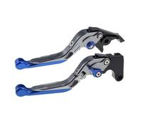 Leviers De Frein Et D'embrayage CNC Réglables Et Pliables, Extensibles, Pour Moto Pour Kawasaki Z900SE 2022 2023 Z900 SE 2022 - 2023(Bleu)