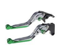 Leviers De Frein Et D'embrayage CNC Réglables Et Pliables, Extensibles, Pour Moto Pour Kawasaki Z900SE 2022 2023 Z900 SE 2022 - 2023(Vert)