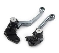 Leviers De Frein Et d'embrayage CNC Réglables pour Tout-Terrain Pivotants en Aluminium pour RM 85 02-19 RM 125 01-08 RM 250 01-08