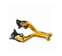 Leviers De Frein Et D'embrayage De Moto CNC Pour Yamaha XV535 Pour VIRAGO 1994-2003 Levier En Aluminium Réglable(Gold 147mm)