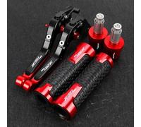 Leviers de frein et d'embrayage de moto pour X-ADV 750 2017 2018 2019 2020 2021 2022 2023 2024 Extrémités de poignées de guidon(Red 3)
