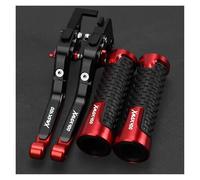 Leviers De Frein Et d'embrayage Guidon pour Yam&aha XMAX400, X-MAX400, Xmax, X-Max 400, Toutes Années(Red2)