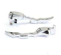 Leviers de Frein et d'embrayage, leviers Commande au Guidon pour Suzuki Boulevard M109R 2006-2017 Levier de Frein Moto(Argent)