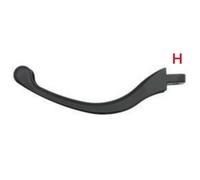 Leviers de frein et d'embrayage LighTech Kit repliable - magnesium - type H