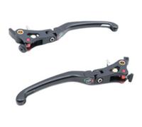 Leviers de frein et d'embrayage LighTech Kit repliable - magnesium - type J