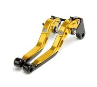 Leviers De Frein Et D'embrayage Moto Avec Biellette De Direction Et Poignées De Guidon Pour XJ6N XJ6 DIVERSION 2009-2015(Gold)