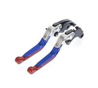 Leviers De Frein Et D'embrayage Moto Avec Biellette De Direction Et Poignées De Guidon Pour XJ6N XJ6 DIVERSION 2009-2015(Silver Blue Red)