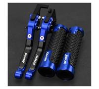 Leviers De Frein Et d'embrayage Moto pour Yam&aha X-Max 250, Toutes Années(Blue2)