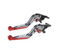 Leviers De Frein Et d'embrayage Pliables Et Extensibles pour Aerox NVX155 QBIX125 2017-2019 Moto Ensemble De Poignées Réglables(Design G)