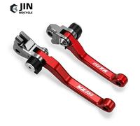 Leviers De Frein Et D'embrayage Pliables Pour Motocross,Pivot D343,Pour Yamaha Yz250 2015 2016 2017 2018 2019 Yz 250 - Type A Pair Red
