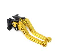 Leviers De Frein Et d'embrayage Pliables pour T Max 530 DX TMAX SX 2012-2019 500 2008-2011 560 2020-2021 Leviers d'embrayage De Frein Courts(Gold)