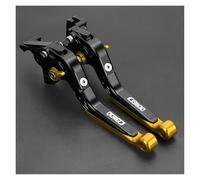 Leviers De Frein Et D'embrayage Pour Moto Pour CB1100 CB 1100 GIO Special 2013 2014 2015 2016, Guidon Réglable, Pliable Et Extensible(Black Gold)