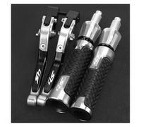 Leviers De Frein Et D'embrayage Pour Moto SH 125 125i 2024 - Poignées De Guidon Pour SH125 SH125i 2008-2023 2022 2021 2019 2018 2014(Silver)
