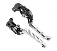 Leviers de Frein et d'embrayage pour Motos pour Yamaha YFM 700, 450 Kodiak YZM YFZ 350 Levier de Frein(Argent)
