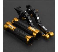 Leviers de frein et d'embrayage réglables pour moto pour CBR400 NC17 NC19 NC22 NC23 NC29 NC30 NC31 TOUTES LES ANNÉES Poignées de guidon(Gold 1)