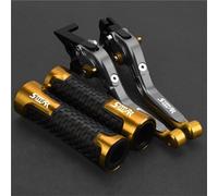 Leviers de frein et d'embrayage réglables pour moto pour CBR400 NC17 NC19 NC22 NC23 NC29 NC30 NC31 TOUTES LES ANNÉES Poignées de guidon(Gold 2)