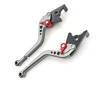 Leviers de Frein Levier d'embrayage de Frein pour Hornet 599 600 900 CB600 CB900 CB600F CB400 CBF500 CBF600 CBR600 F2 F3 F4 F4i Shadow 400 600 750(177mm Titanium-Red)