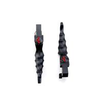 Leviers De Frein Levier D'embrayage Pour Sportster 883 1200 2000 2001 2002 2003 2004 2005 2006 2007 2008 2009 2010 2011 2012-2022 2 Pièces Levier Frein D'embrayage Moto Crâne(Black and white)