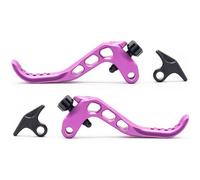 Oak Shimano Brake Lever Set Argenté Purple