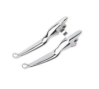 Leviers de Frein pour Harley-pour Davidson pour Touring,pour Road King, Street Glide,Electra Ultra,pour Embrayage à poignée Classique(Argent)