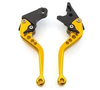 Leviers de Frein pour XJ 600 900 S Diversion XJ600s XJ900 1995-2003 TDM 850 TDM850 1991-2002 CNC Levier d'embrayage de Frein de Moto réglable(147mm Gold)