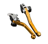 leviers de frein réglables pour motos Levier de frein et d'embrayage pour moto YZ85 (YZ 85 2015, 2016, 2017, 2018, 2019, 2020)(couleur or)