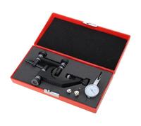 Leviers de jauge de support indicateurs 4,5 cm - Face blanche - Calibre 0-15-0 avec accessoires de montage - Outil de mesure professionnel
