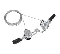 Leviers de levier de vitesse pour dérailleurs de vélo 3 x 6/3 x 7, contrôleur de vitesse 18/21 avec câbles en acier inoxydable, compatible avec guidon de 22,2 mm, 1 paire pour VTT Urban Road Folding