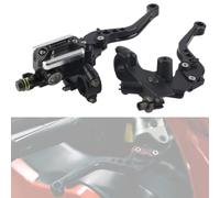 Leviers de maître-cylindre - 1 paire 7/8"(22mm) de frein de moto universels Leviers de réservoir de maître-cylindre d'embrayage
