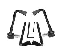 Leviers de Protection de Poign¨¦e de Moto CNC, Protection de Levier de Frein CNC Protecteur de Guidon Moto Poign¨¦e de Protection Leviers de Frein Prot¨¨gent la Protection pour Guidon de Moto(Le noir)