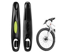 Leviers de roue de vélo - Paire d'outils de démontage de pneus, plastique solide et léger, ensemble de leviers faciles à prendre en main | Kit d'accessoires de réparation utilitaire pour route