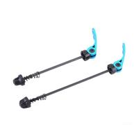 Leviers Déblocage pour rapide Vélo pour avant 146mm Aluminium | Installation pour rapide outils, pour avant 146mm, alliage aluminium léger, compatible pour vtt et route(Blue)