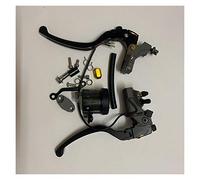 Leviers d'embrayage CNC 19 RCS Moto Frein maître-Cylindre câble Embrayage Pompe de Frein Radial 22mm Universel pour Ho&NDA pour Y&amaha pour K&awasaki pour S&uzuki Moto Frein Embrayage (Size : A)