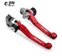 Leviers D'embrayage De Frein Cnc De Vélo,Pivot Pliable De Motocross,Levier De Câble,Poignée Pour Suzuki Thomz250,Thomz 250,2005,2006,2007,2008-2018,D343 - Type Red 2005 2006