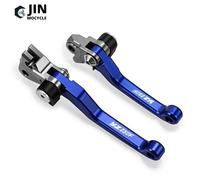 Leviers D'embrayage De Frein Cnc De Vélo,Pivot Pliable De Motocross,Poignée De Levier De Câble,Yamaha Yz250f,2009,2010,2020,2021,2022,Yz250 F,D343 - Type A Pair Blue