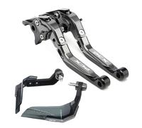 Leviers D'embrayage De Frein De Moto POUR Hon@&da PCX 125 PCX125 PCX150 160 150 PCX160 Moto CNC Levier D'embrayage De Frein Combinaison Poignée En Caoutchouc Garde(X)