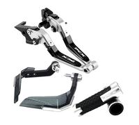 Leviers D'embrayage De Frein De Moto POUR Hon@&da PCX 125 PCX125 PCX150 160 150 PCX160 Moto CNC Levier D'embrayage De Frein Combinaison Poignée En Caoutchouc Garde(D)