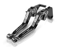 Leviers d'embrayage De Frein De Moto pour Suzuki Compatible GSF600 Bandit GSF 600 2000-2004 GSF 600 2001 2002 2003 Bandit Accessoires De Manette De Poignée Réglable pour Moto (Color : Color 17)