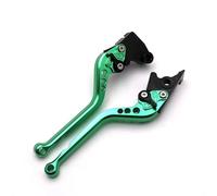 Leviers D'embrayage De Frein De Moto Réglables Pour Yamaha YZF R6S Version Européenne 2006-2007 CNC(Vert)