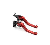 Leviers D'embrayage De Frein Pour 990/950/640 Adventure 640 Pour LC4 Pour Accessoires De Moto D'aventure Réglables Kit Levier Embrayage Levier Frein Moto(Red)
