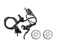 leviers d'embrayage de moto Freins à disque hydrauliques pour VTT Shimano MT200 MT201 M315, levier en acier à 2 pistons et 3 doigts BL-MT200(MT200 with HS1 2pcs)