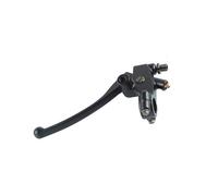 Leviers d'embrayage Frein Cylindre Universel 16mm Piston 22MM M&OTO Frein Avant Maître Pompe Hydraulique Levier Embrayage M&OTO Poignee Frein Moto(Left Cable Clutch)