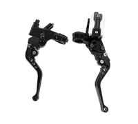 Leviers d'embrayage Frein Levier De Frein Et d'embrayage Réglable 7/8" 22 Mm avec Réservoir Maître-Cylindre Hydraulique, Ensemble Leviers Poignée Moto Universels